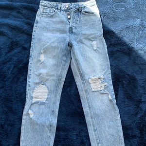 Stradivarius, Mom jeans, worn a few times, Size 0